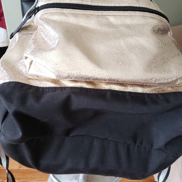 SOLD>>VS Pink Metallic backpack - Picture 5 of 8